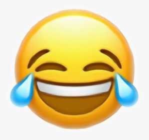 Laughing Emoji Clear Background - Crying Laughing Emoji Png, Transparent Png, Free Download