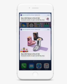 Iphone App Push Notification 1 - Feature Phone, HD Png Download, Free Download