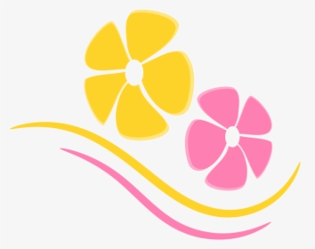 Transparent Flower Logo Png - Tropical Element Png, Png Download, Free Download