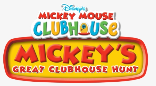 Mickey Mouse Clubhouse Logo Png - Mickey Mouse Clubhouse Mickey's Great Clubhouse Hunt, Transparent Png, Free Download