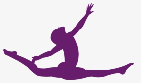 Competitive Gymnastics Artistic Gymnastics Rhythmic - Silueta Gimnasia Ritmica Vector, HD Png Download, Free Download