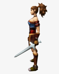 The Runescape Wiki - Woman Warrior, HD Png Download, Free Download