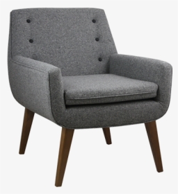 Web Hepburn Lounge Chair - Mid Century Transparent Modern Chair Png, Png Download, Free Download