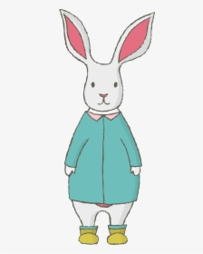 Transparent Dog Ears Clipart - Domestic Rabbit, HD Png Download, Free Download