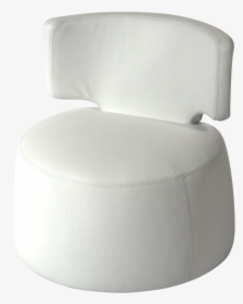 Lazzaro Snow White Italian Leather Swivel Modern Accent - Club Chair, HD Png Download, Free Download