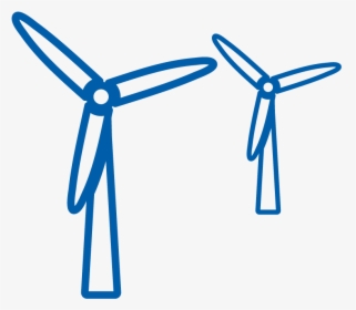 Wind Farms - Wind Turbine Clipart, HD Png Download, Free Download