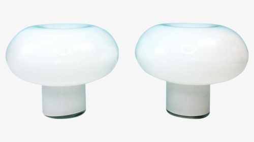 Danish Modern Glass Mushroom Cloud Lamps - Coffee Table, HD Png Download, Free Download