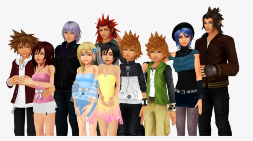 Kingdom Hearts Friends Are Power Together Forever - Kingdom Hearts All Together, HD Png Download, Free Download