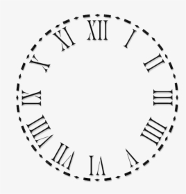 Clock Face Roman Numerals Numeral System - Calkins Road Middle School, HD Png Download, Free Download