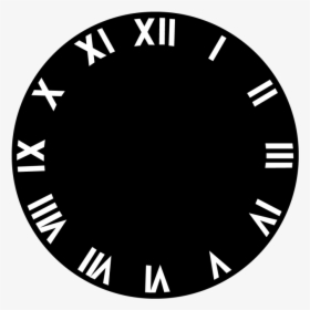 Clock With Roman Numeral, HD Png Download, Free Download