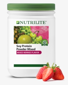 Nutrilite Soy Protein Drink Mix - Nutrilite Soy Protein Drink Mix Mixed Berries Flavor, HD Png Download, Free Download