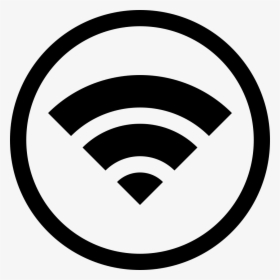 Wifi Symbol Inside A Circle, HD Png Download, Free Download