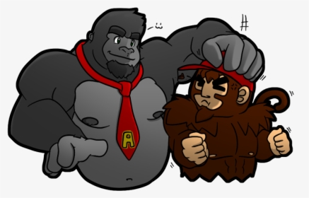 Let"s Play Some Donkey Kong Country For Real - Cartoon, HD Png Download, Free Download