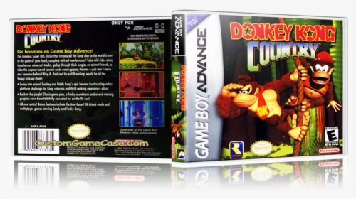 Donkey Kong Country - Donkey Kong Country Gba Box Art, HD Png Download, Free Download