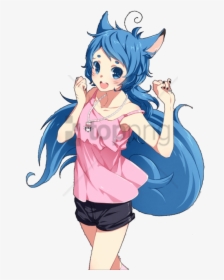 Cat Girl Png - Anime Cat Girl Transparent, Png Download, Free Download
