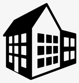 3d House - 3d House Icon Vector, HD Png Download, Free Download