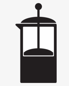 Coffee French Press - French Press Clip Art, HD Png Download, Free Download