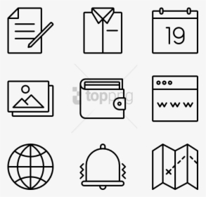 Business Icons Png - Icons Adobe Vector, Transparent Png, Free Download