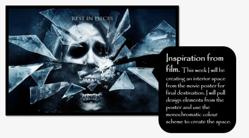 Transparent Broken Mirror Png - Final Destination 2009 Movie, Png Download, Free Download