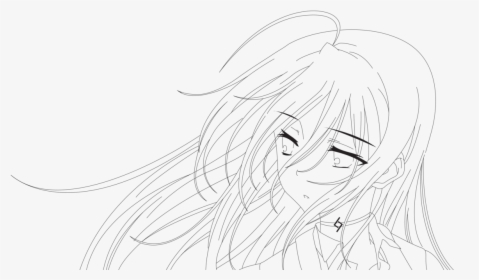 Anime Lineart Vocaloid - Anime Line Art Render, HD Png Download, Free Download