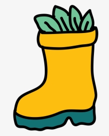 Garabato Icon - Cartoon Rain Boots Transparent, HD Png Download, Free Download