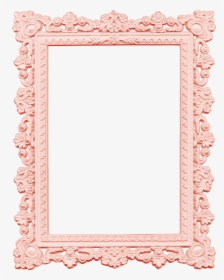 Pink Baroque Frame Png , Png Download - Pink Shabby Chic Frame, Transparent Png, Free Download