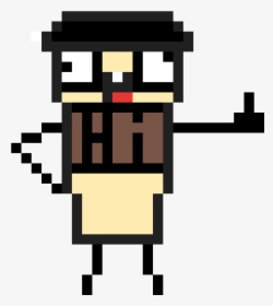Angry Coffee Guy - Star Wars Droid Pixel Art, HD Png Download, Free Download