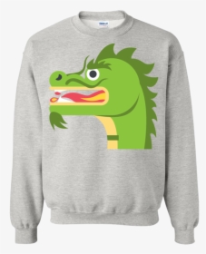 Dragon Face Emoji Sweatshirt - Ford Fiesta Christmas Sweater, HD Png Download, Free Download