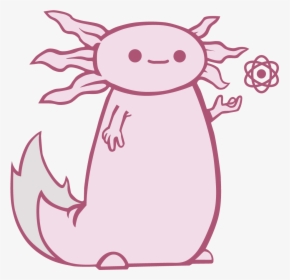 Axolotl Science Outreach - Cartoon, HD Png Download, Free Download