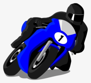 Motorcycle Clipart - Motorcycle Racing Race Png Bike, Transparent Png, Free Download