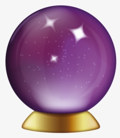 Crystal Ball Emoji Png, Transparent Png, Free Download