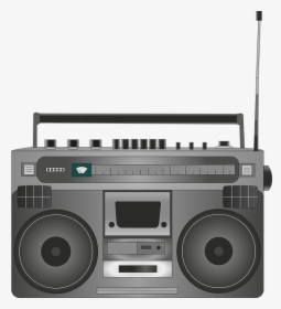Stereo System, Sound, Volume, Retro, Illustrated - Cassette Deck, HD Png Download, Free Download