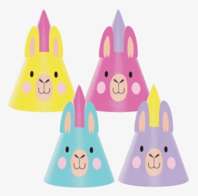 No Drama Llama Party Hats - Καπελακια Παρτυ Λαμα, HD Png Download, Free Download
