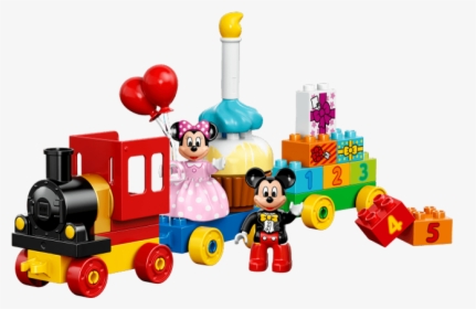 Mickey Birthday Train Duplo Instructions, HD Png Download, Free Download