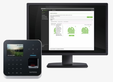 Biometric Access Control Software, Bioconnect Enterprise, - Personal Computer, HD Png Download, Free Download
