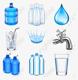 Bucket Cups Transparent Image - Clean Water Transparent, HD Png Download, Free Download