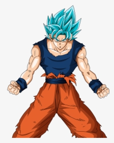Oku Ssgss - Goku Ssj God Blue PNG Transparent With Clear