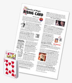 Rising Deck Article Picture - Card Deck, HD Png Download, Free Download