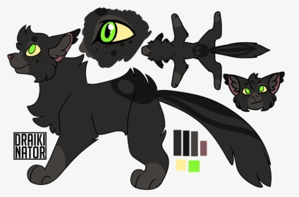 Baby Tadpole Ref For The Catastrophe Secret Project - Warriors Cats Draikinator Cat Ref, HD Png Download, Free Download