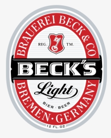 Beck Png - Transparent Becks Logo, Png Download, Free Download