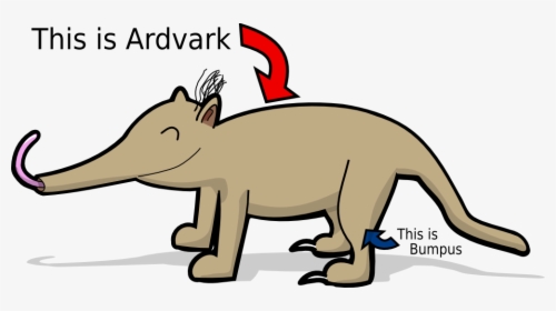Ardvark The Aardvark Original - Whats An Aardvark, HD Png Download, Free Download