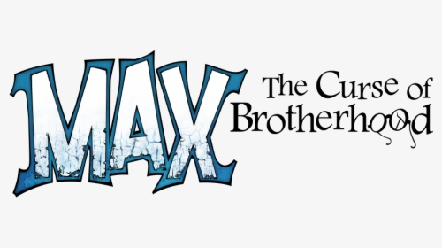 Max-tcob Logolateral - Max And The Curse Of Brotherhood Logo, HD Png Download, Free Download