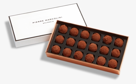 Box Of 18 Truffles Of The Day - Pierre Marcolini Chocolate Price, HD Png Download, Free Download