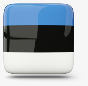 Glossy Square Icon - Estonian Flag Png, Transparent Png, Free Download