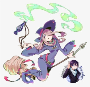 Little Witch Academia Drawings Anime, HD Png Download, Free Download