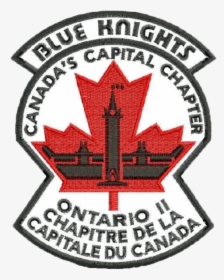 Blue Knights Law Enforcement Motorcycle Club Ottawa - Emblem, HD Png Download, Free Download