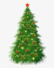 Vintage Christmas Tree Clipart - Christmas Images Tree Png, Transparent Png, Free Download