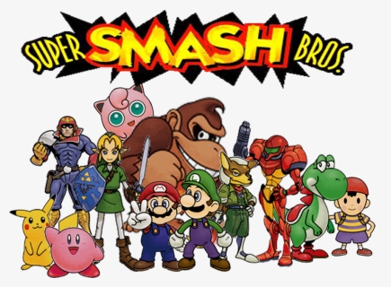 Super Smash Bros Characters Png, Transparent Png, Free Download