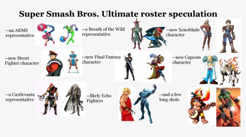 Super Smash Bros - Super Smash Bros Ultimate Final Fantasy, HD Png Download, Free Download