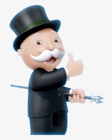 Transparent Mr Monopoly Png - Monopoly Chance Cards Modern, Png Download, Free Download